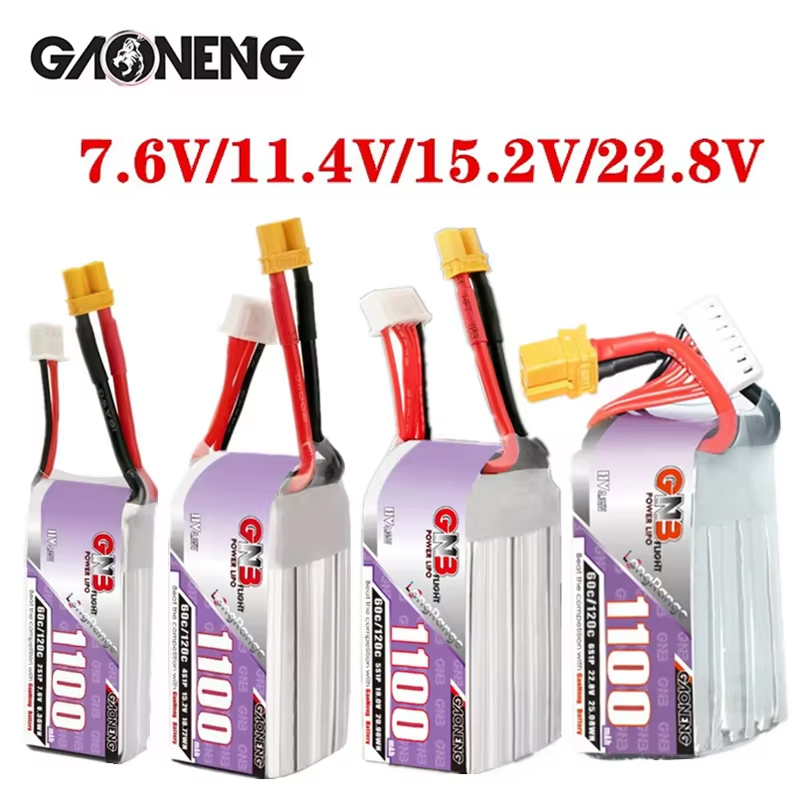 Drone Racing Battery - Gbn 1100mah 2S 3S 4S 6S