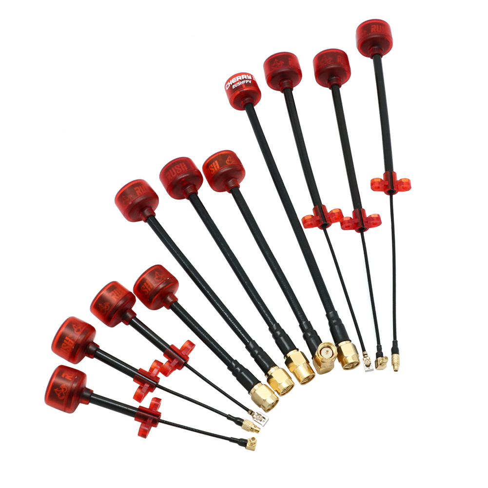 Rush cereja fpv 5.8g antena lh - Drone Racing Esc avaliação e preço