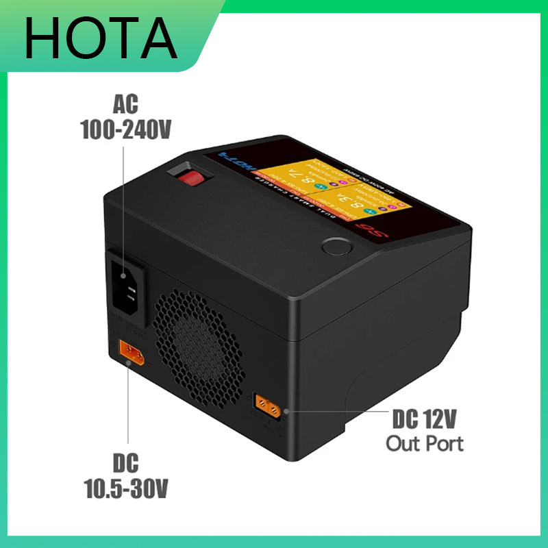 SkyCityFPV HOTA S6 AC 400W 15A - Drone Racing Charger avaliação e preço